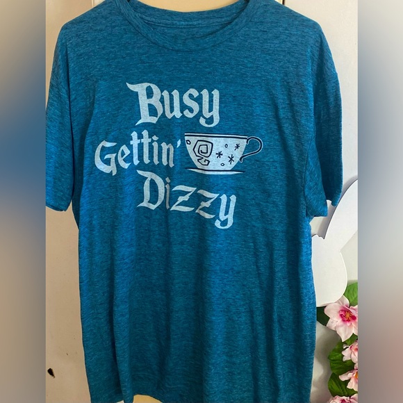 Disney Parks Busy Getting Dizzy tee sz Large - Picture 3 of 3